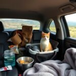 A descriptive guideline of how you travel with your cats