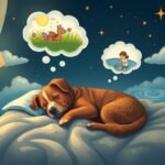 Do dogs dream like humans, and if so, what do they dream about?