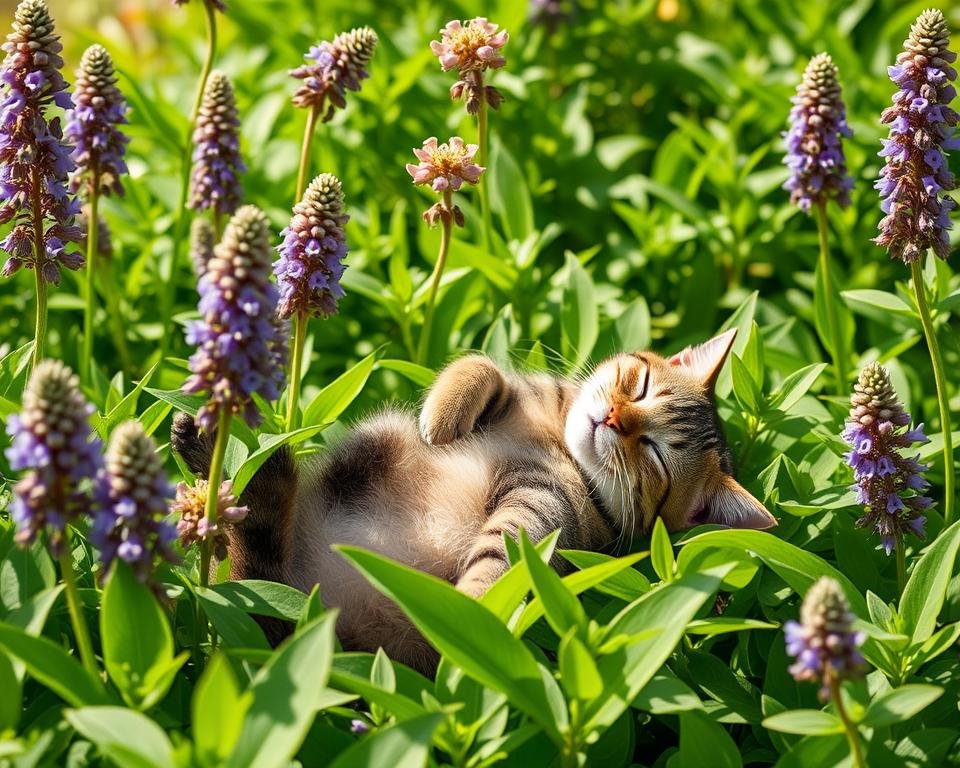 What is catnip and how does it affect cats?