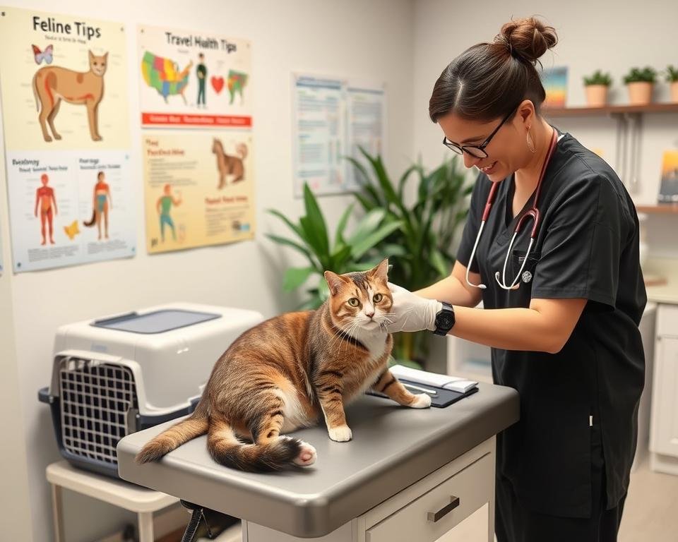 cat travel health check-up